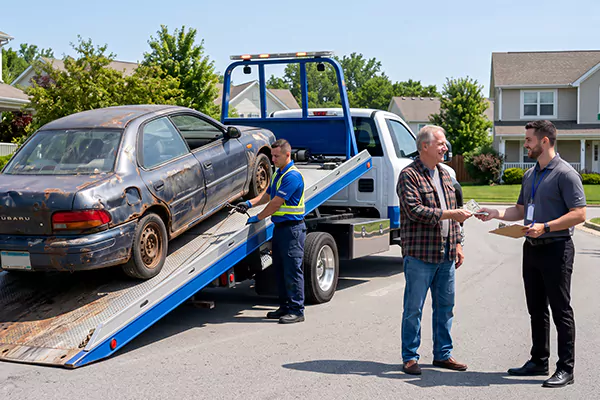 Junk Cars For Cash Pick Up in Los Angeles, CA