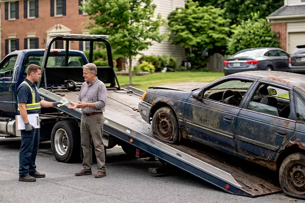 Junk Vehicle Removal in Los Angeles, CA