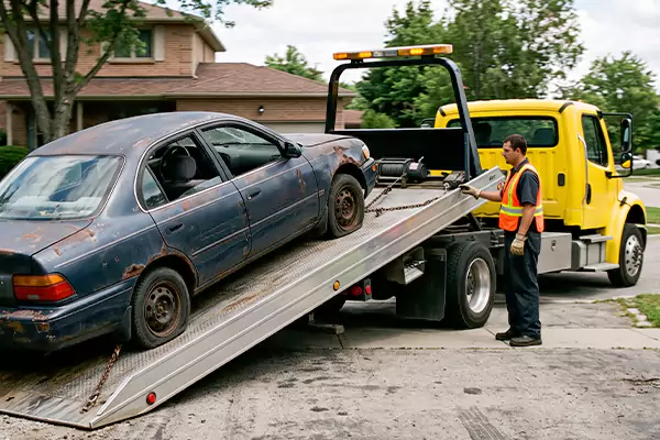 Same-Day Junk Car Removal in Los Angeles, CA