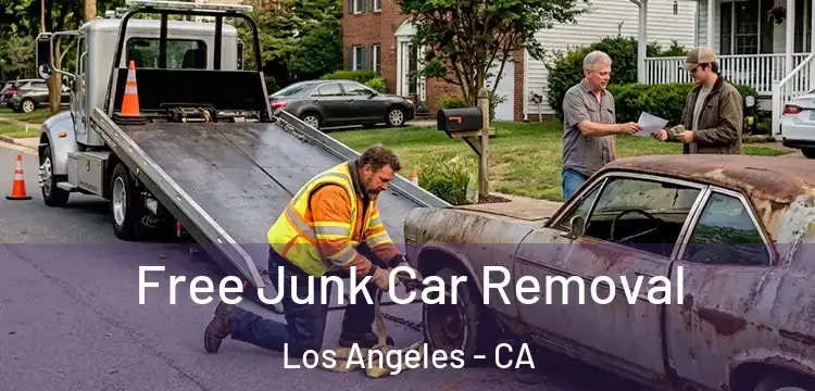 Free Junk Car Removal Los Angeles - CA