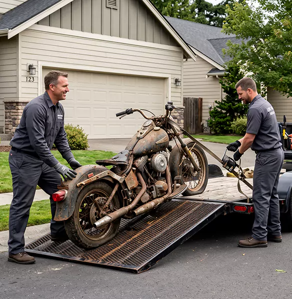 Trusted Junk Motorcycle Removal Service in Los Angeles, CA