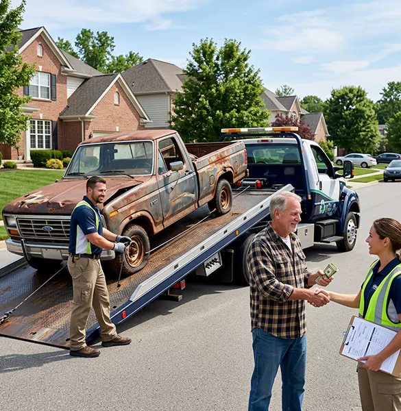 Reliable junk truck removal: your trusted scrap truck pickup service in Los Angeles, CA