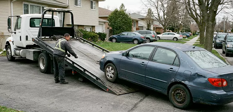 Same-Day Salvage Car Pickup in Los Angeles